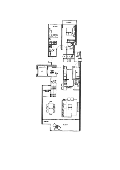 The Azure - Floor Plan