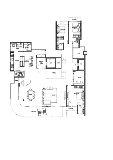 The Azure - Floor Plan