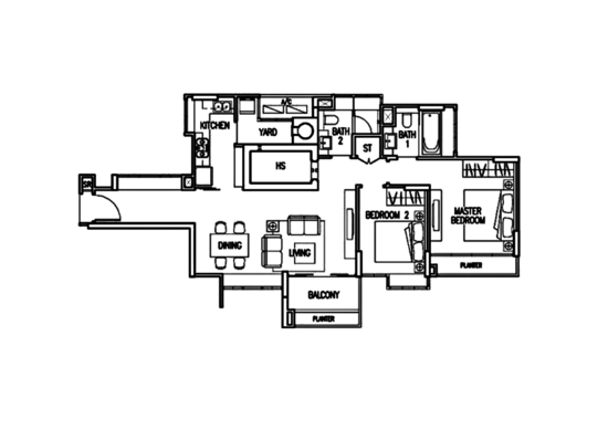 Mera Springs - Floor Plan
