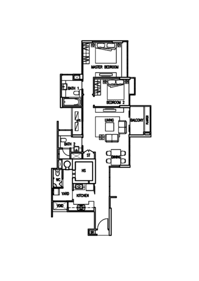 Mera Springs - Floor Plan