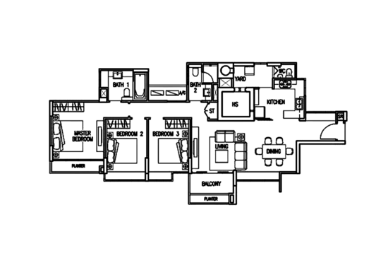 Mera Springs - Floor Plan