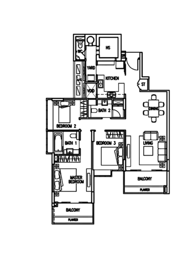 Mera Springs - Floor Plan