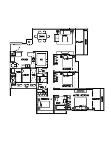 Mera Springs - Floor Plan