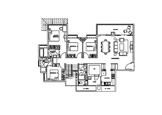 Monterey Park Condominium - Floor Plan