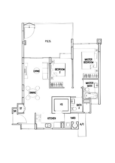 The Calrose - Floor Plan