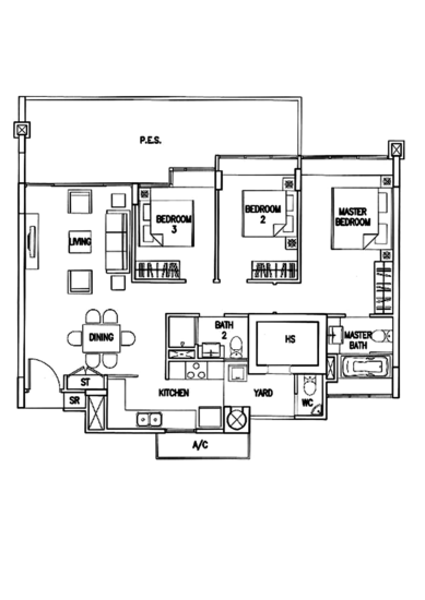 The Calrose - Floor Plan