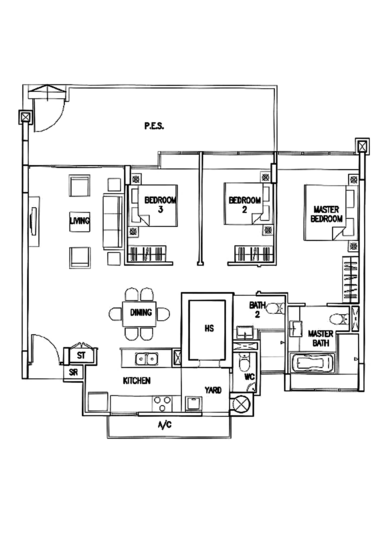 The Calrose - Floor Plan