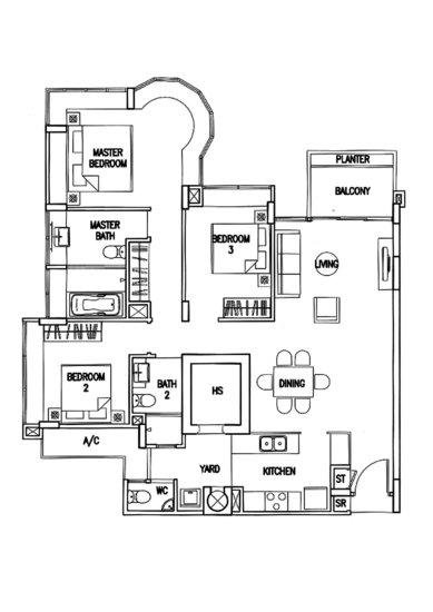The Calrose - Floor Plan