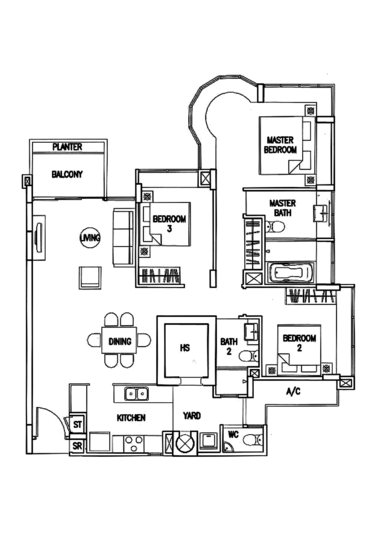 The Calrose - Floor Plan