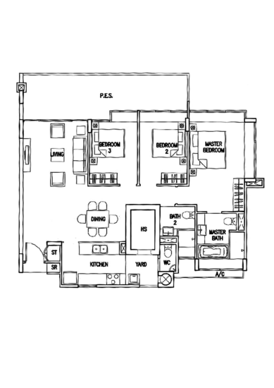The Calrose - Floor Plan