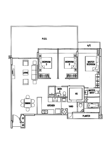 The Calrose - Floor Plan