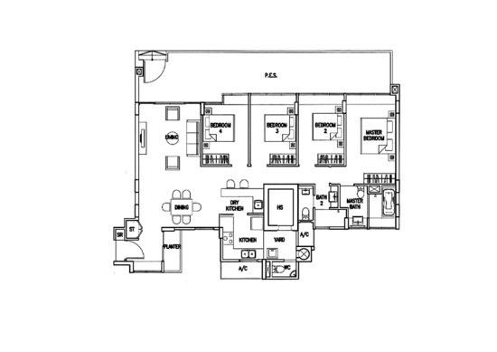 The Calrose - Floor Plan