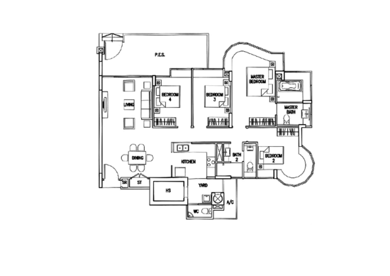The Calrose - Floor Plan
