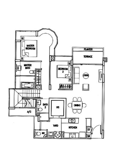 The Calrose - Floor Plan