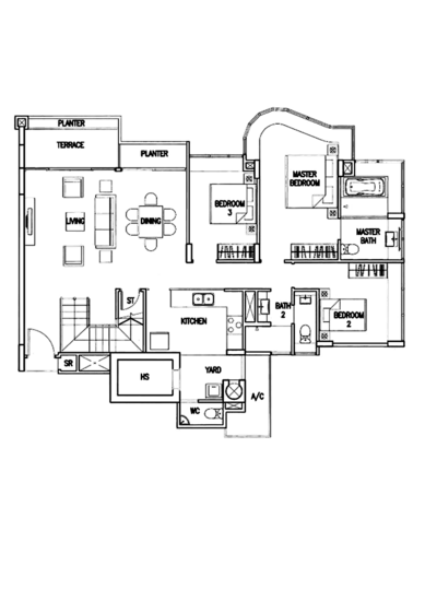 The Calrose - Floor Plan