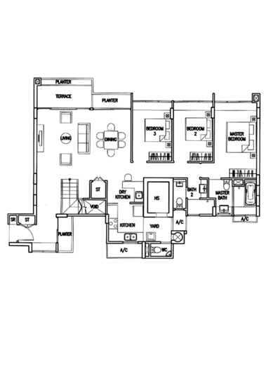 The Calrose - Floor Plan