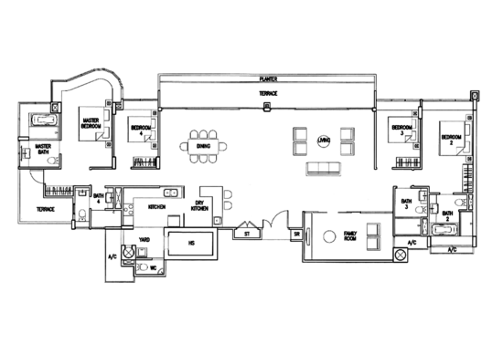 The Calrose - Floor Plan