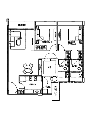 The Sixth Avenue Residences - Floor Plan