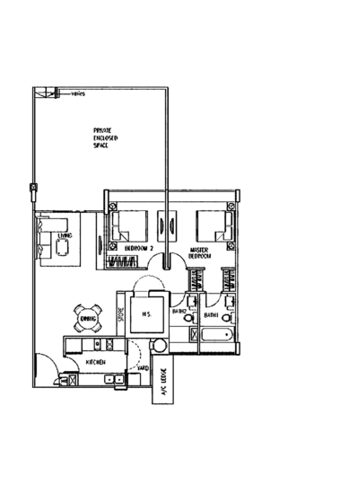 The Sixth Avenue Residences - Floor Plan