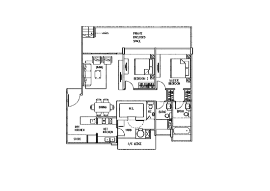 The Sixth Avenue Residences - Floor Plan