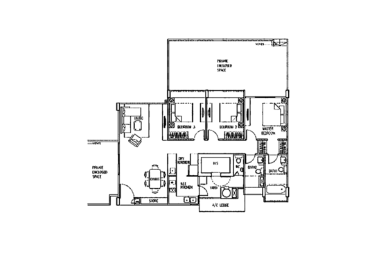 The Sixth Avenue Residences - Floor Plan