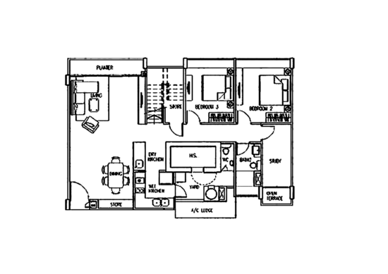 The Sixth Avenue Residences - Floor Plan