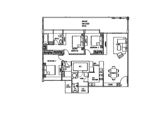 The Sixth Avenue Residences - Floor Plan