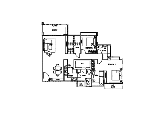The Sixth Avenue Residences - Floor Plan