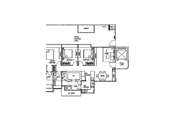 The Sixth Avenue Residences - Floor Plan