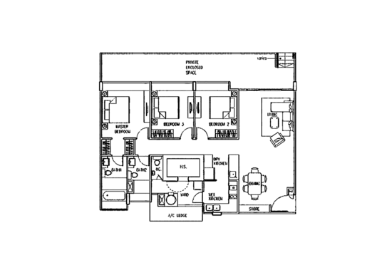 The Sixth Avenue Residences - Floor Plan