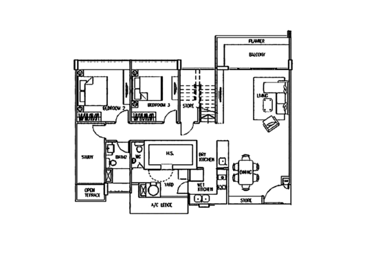 The Sixth Avenue Residences - Floor Plan