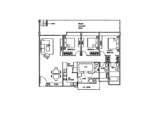 The Sixth Avenue Residences - Floor Plan
