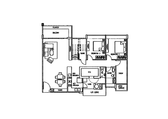 The Sixth Avenue Residences - Floor Plan