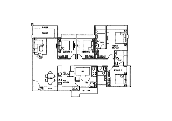 The Sixth Avenue Residences - Floor Plan