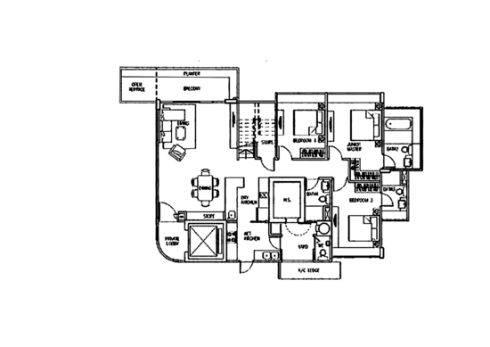 The Sixth Avenue Residences - Floor Plan