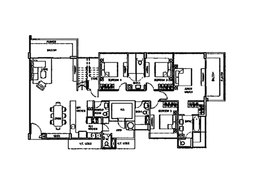 The Sixth Avenue Residences - Floor Plan