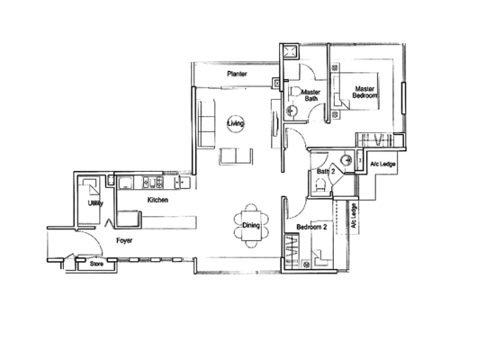 Parc Emily - Floor Plan