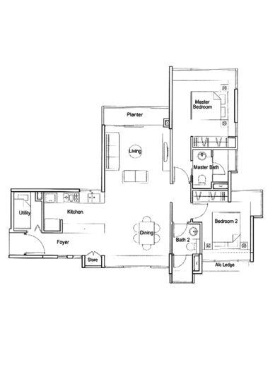 Parc Emily - Floor Plan