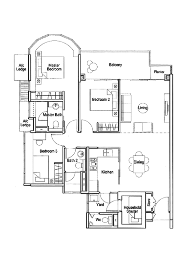 Parc Emily - Floor Plan