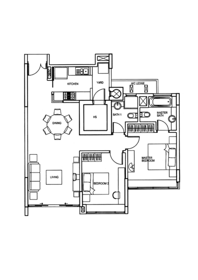 Lakeholmz - Floor Plan
