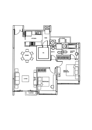 Lakeholmz - Floor Plan