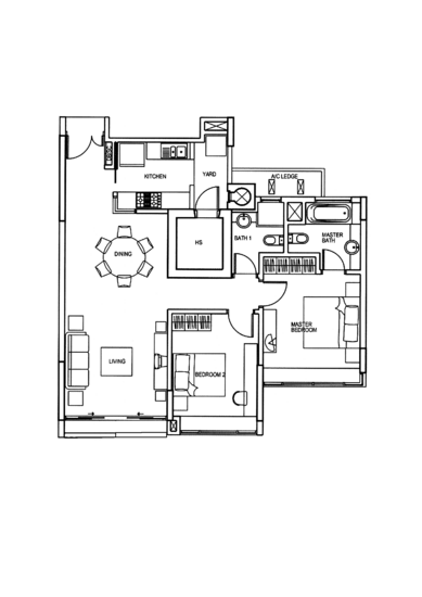 Lakeholmz - Floor Plan