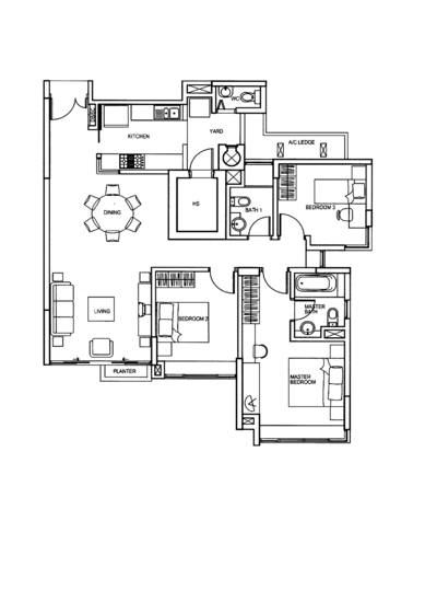 Lakeholmz - Floor Plan