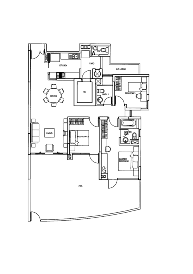Lakeholmz - Floor Plan