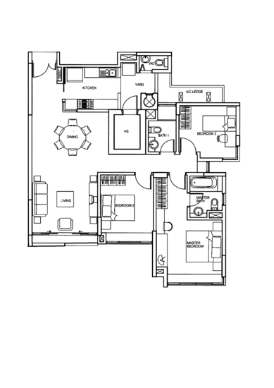 Lakeholmz - Floor Plan