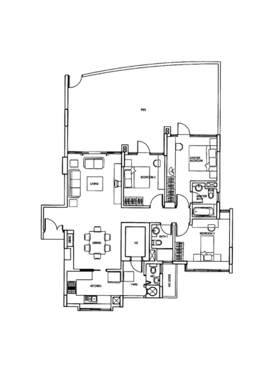 Lakeholmz - Floor Plan