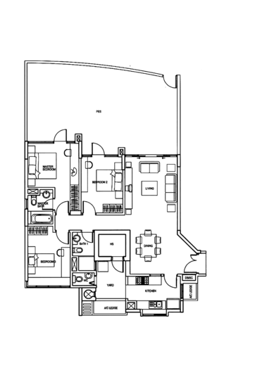 Lakeholmz - Floor Plan