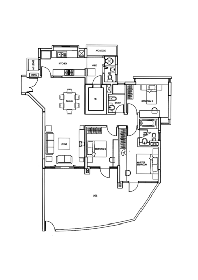 Lakeholmz - Floor Plan