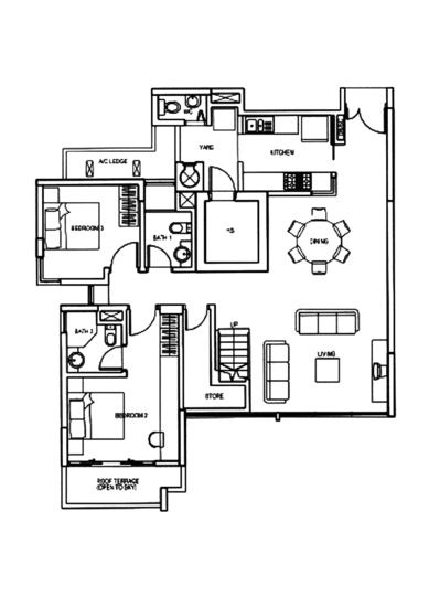 Lakeholmz - Floor Plan