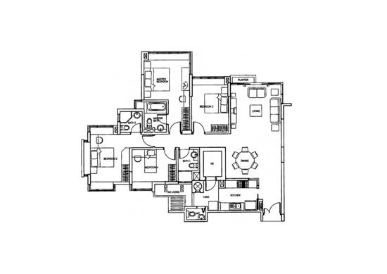 Lakeholmz - Floor Plan